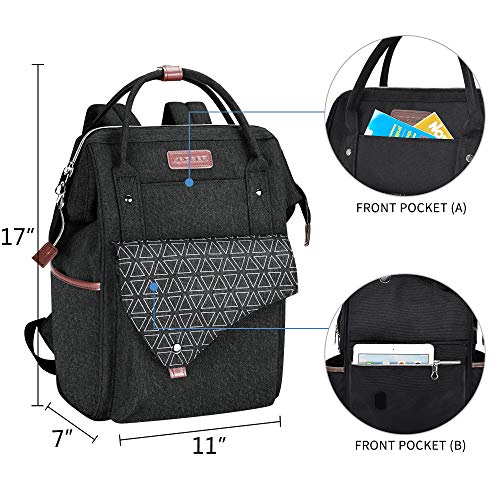 Stylish KROSER Laptop Backpack with USB Port