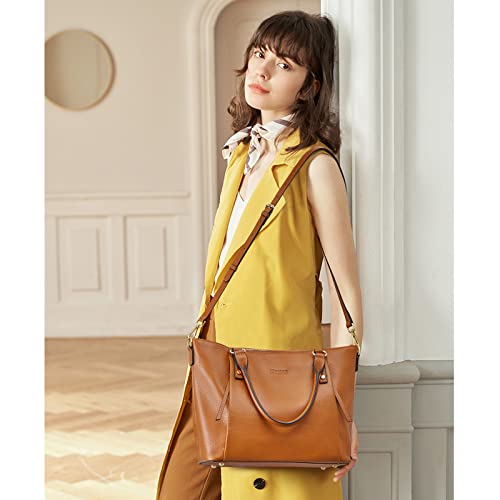 Kattee Soft Leather Designer Totes for Women