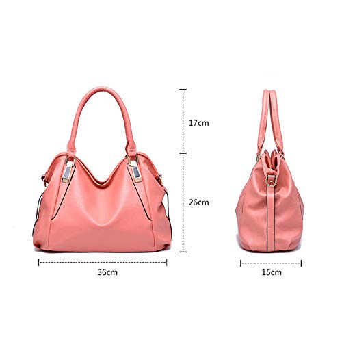 Ikaif White Soft PU Leather Designer Handbag