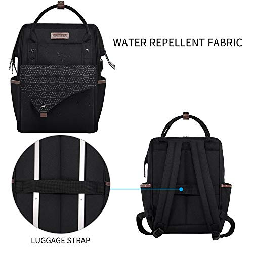 Stylish KROSER Laptop Backpack with USB Port