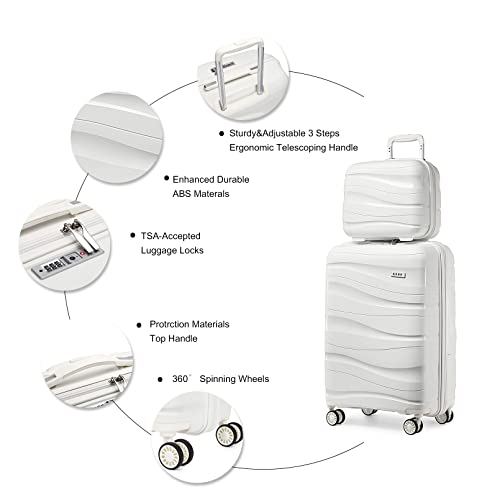 Kono Lightweight Hard Shell Designer Handbag, White