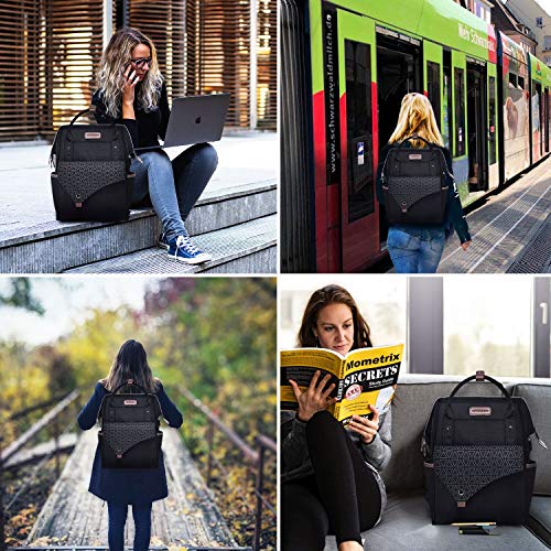 Stylish KROSER Laptop Backpack with USB Port
