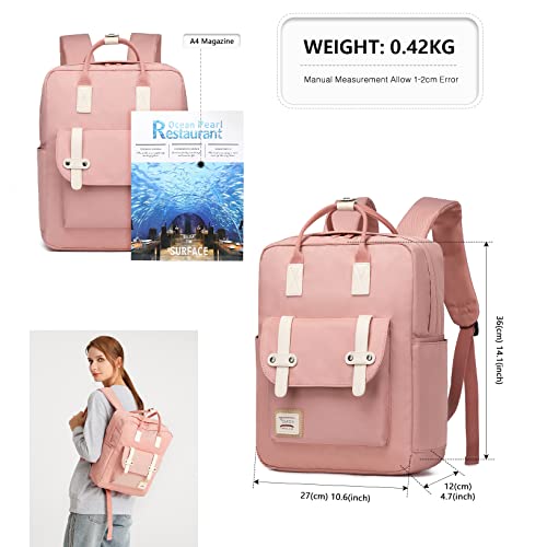 Stylish Pink Designer Handbag for 13" Laptops