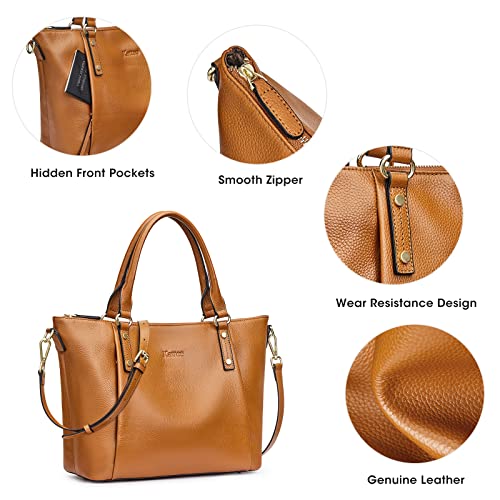 Kattee Soft Leather Designer Totes for Women