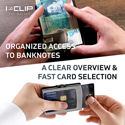 Ultra Light Titanium Credit Card Holder - Interchangeable Money Clip