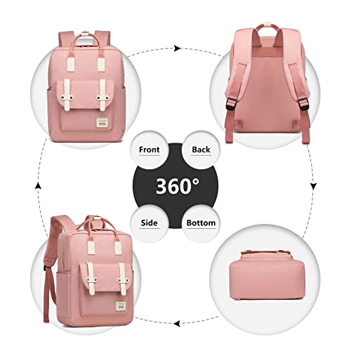 Stylish Pink Designer Handbag for 13" Laptops