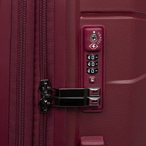 Designer Handbag: German Red Expandable Spinner