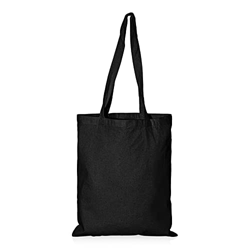 Plain Black Designer Tote Bag