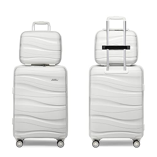 Kono Lightweight Hard Shell Designer Handbag, White