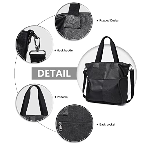 Kono Plaid Canvas Tote Bag for Women
