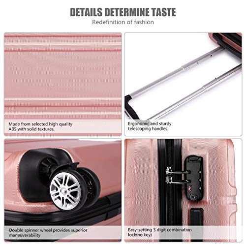 Kono Fashion Designer Handbag - ABS Hard Shell Suitcase