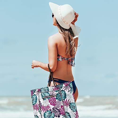 Designer Floral Beach Tote for Women