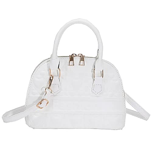 White Shell Shape Designer Shoulder Bag