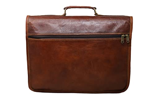 Small Leather Messenger Bag for Women & Men