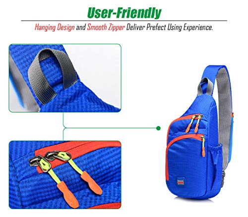 Blue Gisdanchz Small Rucksack: Stylish Waterproof Man Bag