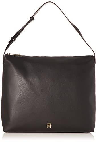 Stylish Black Tommy Hilfiger Hobo Tote for Women