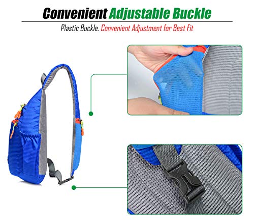 Blue Gisdanchz Small Rucksack: Stylish Waterproof Man Bag