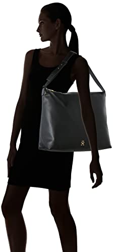 Stylish Black Tommy Hilfiger Hobo Tote for Women