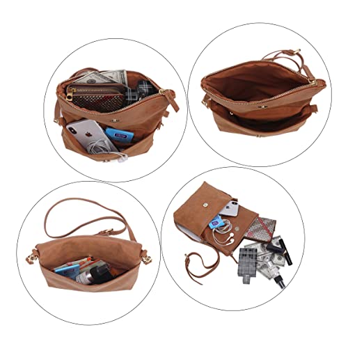 Stylish Crossbody Leather Handbag for Women