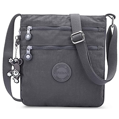 Grey Designer Crossbody Shoulder Bag for Women