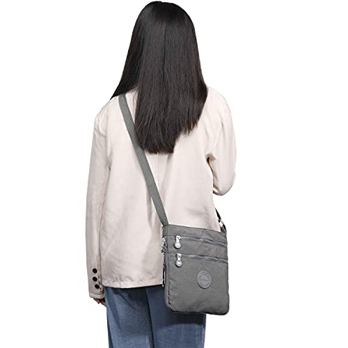 Grey Designer Crossbody Shoulder Bag for Women