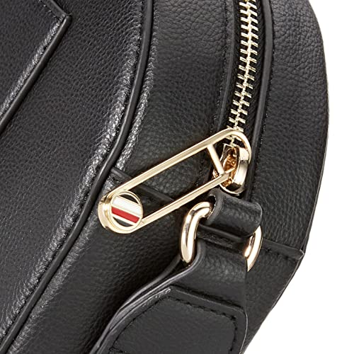 Tommy Hilfiger Women's Half Moon Shoulder Bag, Black