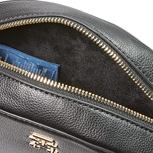 Tommy Hilfiger Women's Half Moon Shoulder Bag, Black