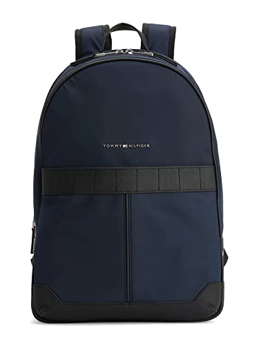 Tommy Hilfiger Men's Elevated Nylon Backpack - Space Blue