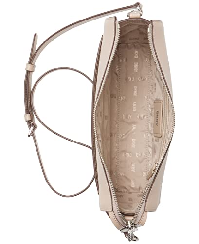DKNY Crossbody Bags in Toffee/Slvr Color, Medium