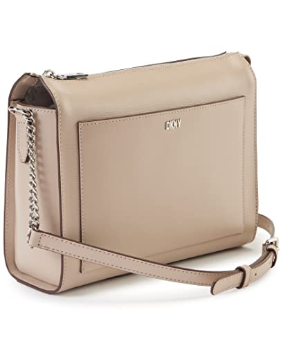 DKNY Crossbody Bags in Toffee/Slvr Color, Medium