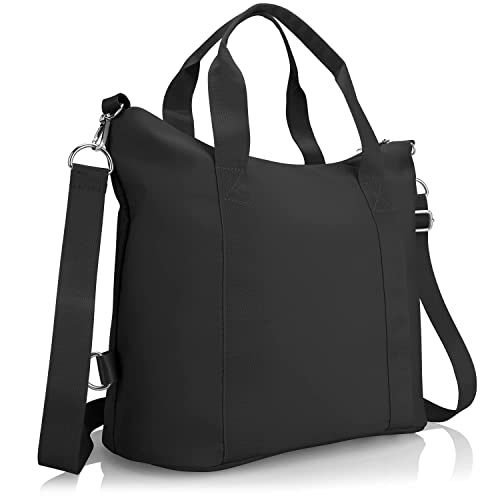 dobsechs Women's Black Waterproof Designer Tote Bag