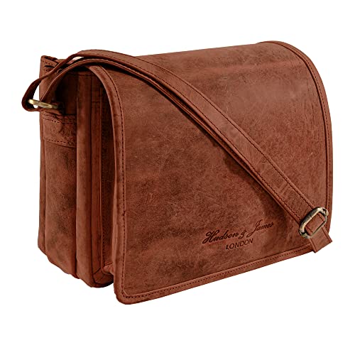 Genuine Leather Designer Unisex Travel Crossbody Bag