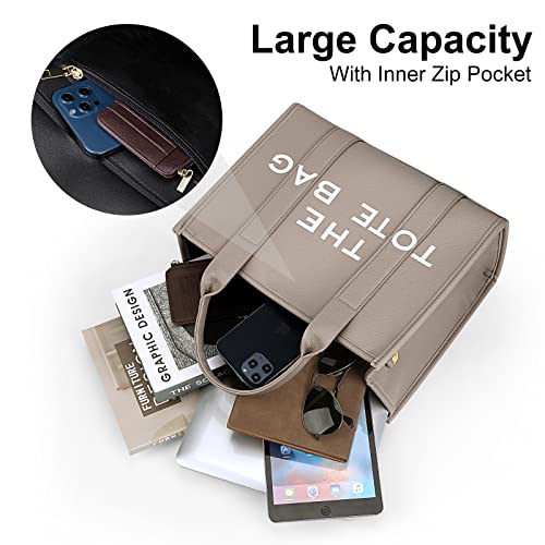 Large Designer Tote Bag for Women - Work & School