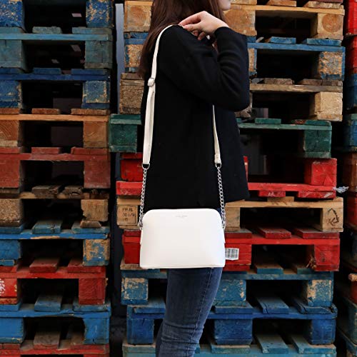 White David Jones Crossbody Chain Shoulder Bag
