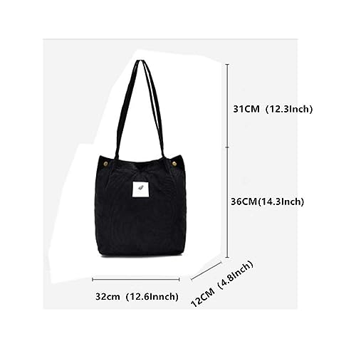 Cord Tote Bag for Women & Girls - Multifunctional