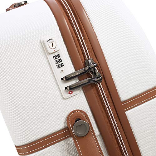 Delsey Chatelet Hardside Luggage, Champagne White, 28 Inch