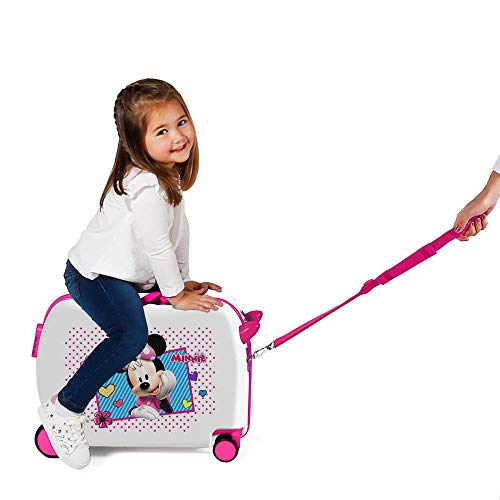 Minnie Icon Pink Kids Rolling Suitcase (50x38x20 cm)