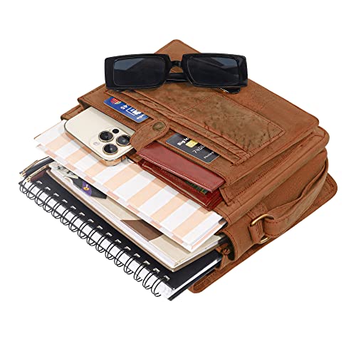Genuine Leather Designer Unisex Travel Crossbody Bag