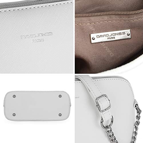 White David Jones Crossbody Chain Shoulder Bag