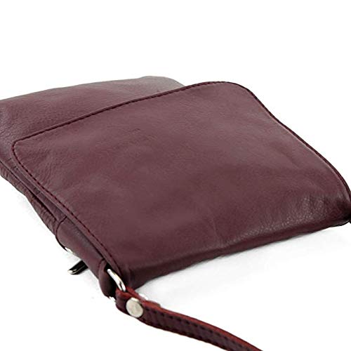 Italian Leather Verapelle Cross body Messenger Bag