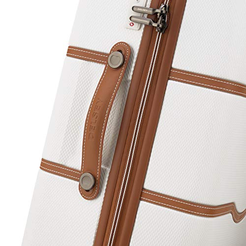 Delsey Chatelet Hardside Luggage, Champagne White, 28 Inch