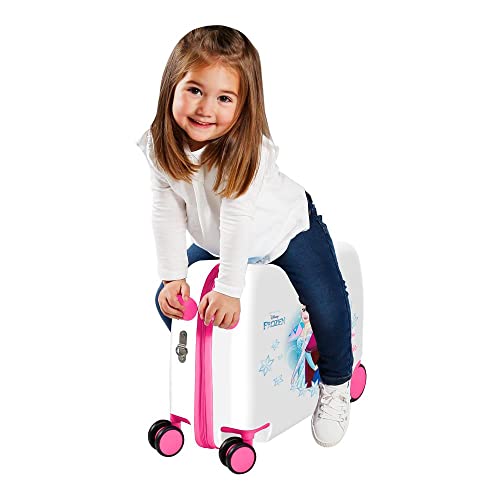 Disney Frozen Magic Kids Rolling Suitcase - Designer Handbag