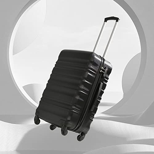 COOLIFE Spinner Trolley Cabin Luggage with TSA Lock