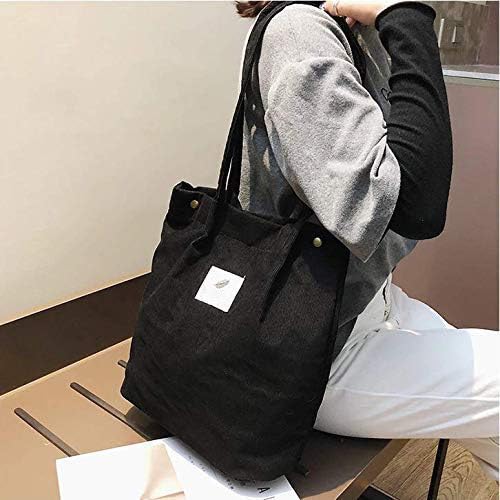 Cord Tote Bag for Women & Girls - Multifunctional