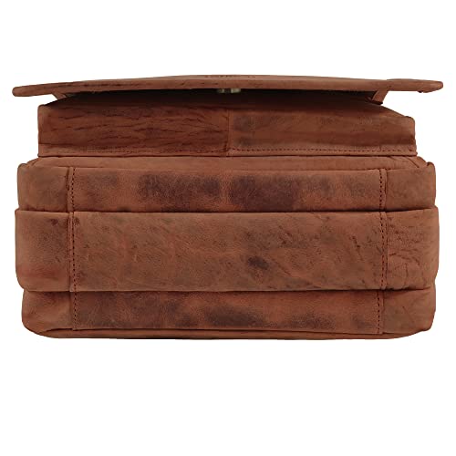 Genuine Leather Designer Unisex Travel Crossbody Bag