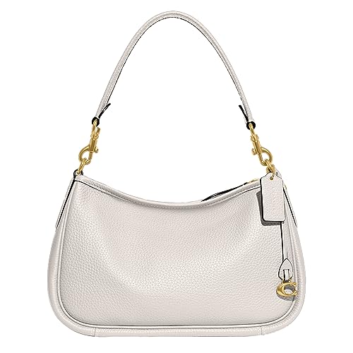 COACH Soft Pebble Leather Cary Crossbody Bag - Chalk