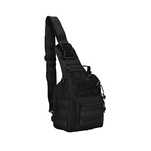 Men's Canvas Sling Backpack for Outdoor Sports
