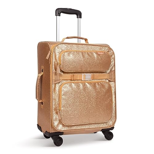 Sparkalicious Gold Kids Designer Handbag with Wheels