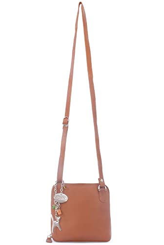 Designer Leather Cross Body Bag - Catwalk Collection LENA