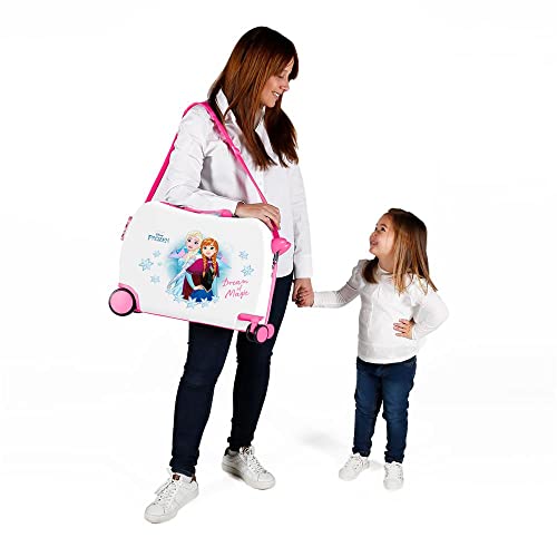 Disney Frozen Magic Kids Rolling Suitcase - Designer Handbag